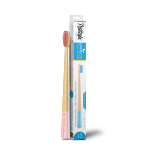 Pink Bamboo Toothbrush